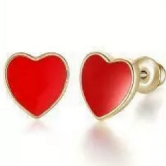 Heart earrings - Picture 1 of 2